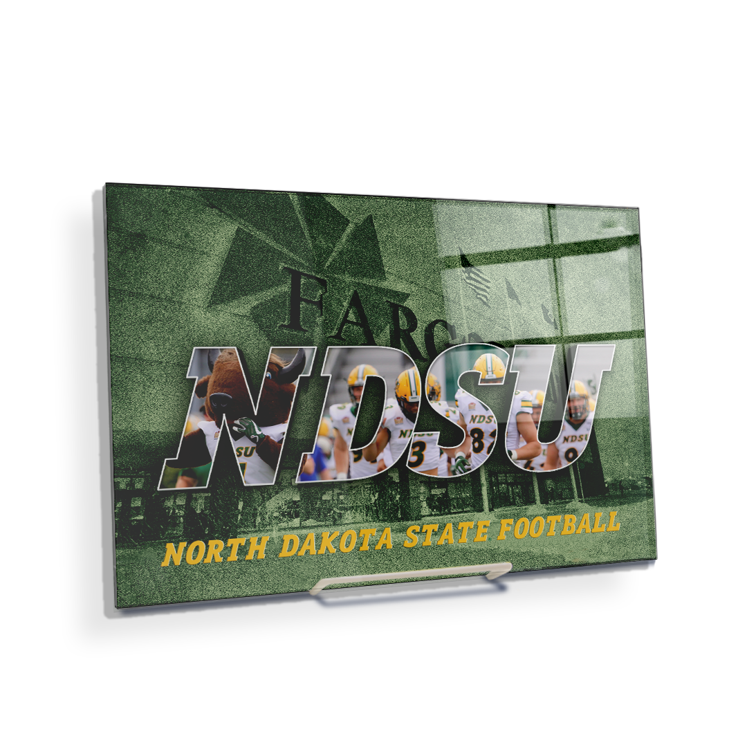 North Dakota State Bisons - NDSU Football - College Wall Art #Canvas
