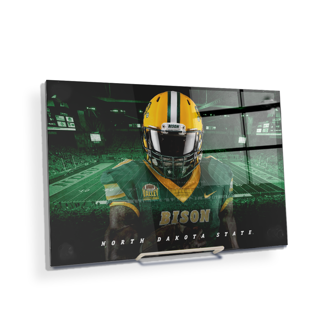North Dakota State Bisons - North Dakota State Football - College Wall Art #Canvas