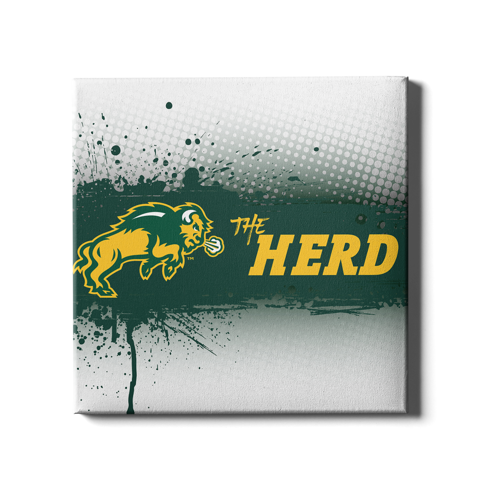 North Dakota State Bisons - The Herd - College Wall Art #Canvas