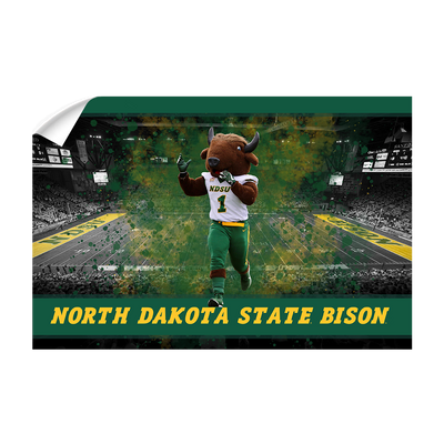 North Dakota State Bison - Thundar's North Dakota State Bison - College Wall Art #Wall Decal