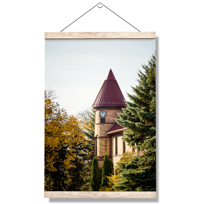 North Dakota State Bisons - Old Main - College Wall Art #Hanging Canvas