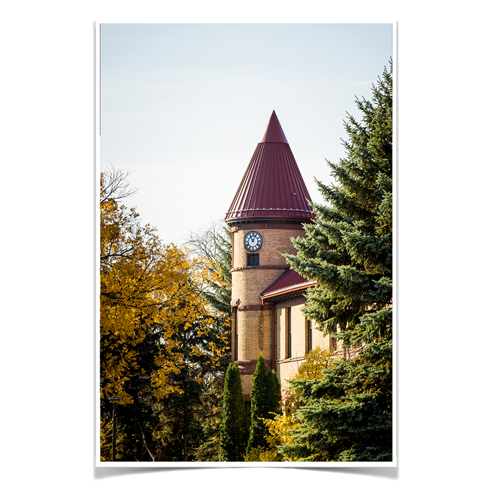 North Dakota State Bisons - Old Main - College Wall Art #Canvas