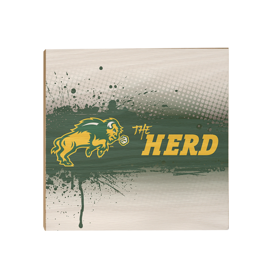North Dakota State Bisons - The Herd - College Wall Art #Canvas