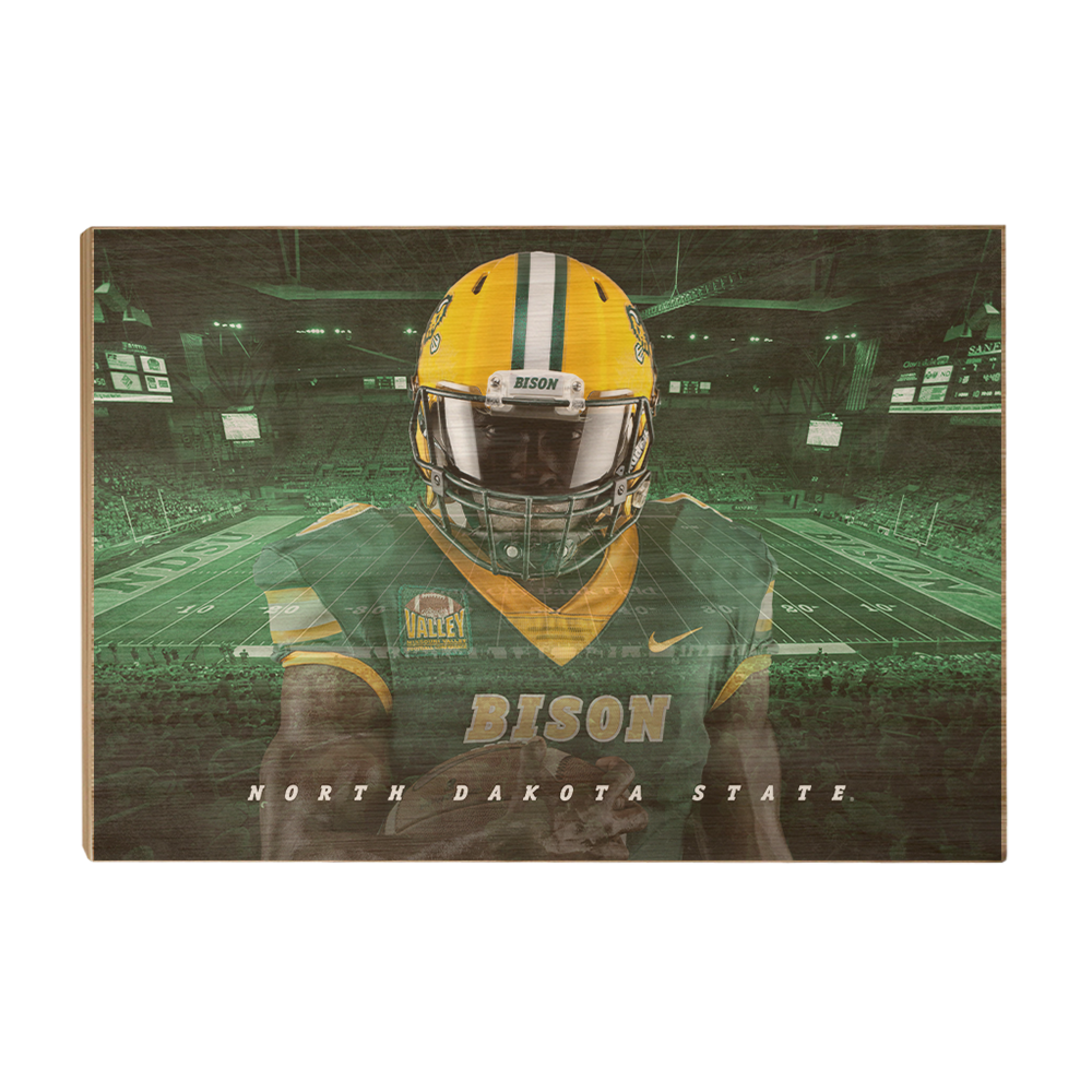 North Dakota State Bisons - North Dakota State Football - College Wall Art #Canvas