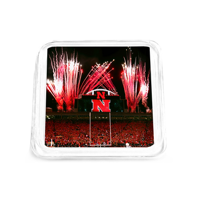 Nebraska Cornhuskers - Nebraska Entrance Drink Coaster