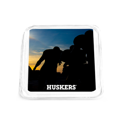 Nebraska Cornhuskers - Huskers Legacy Sunrise Drink Coaster