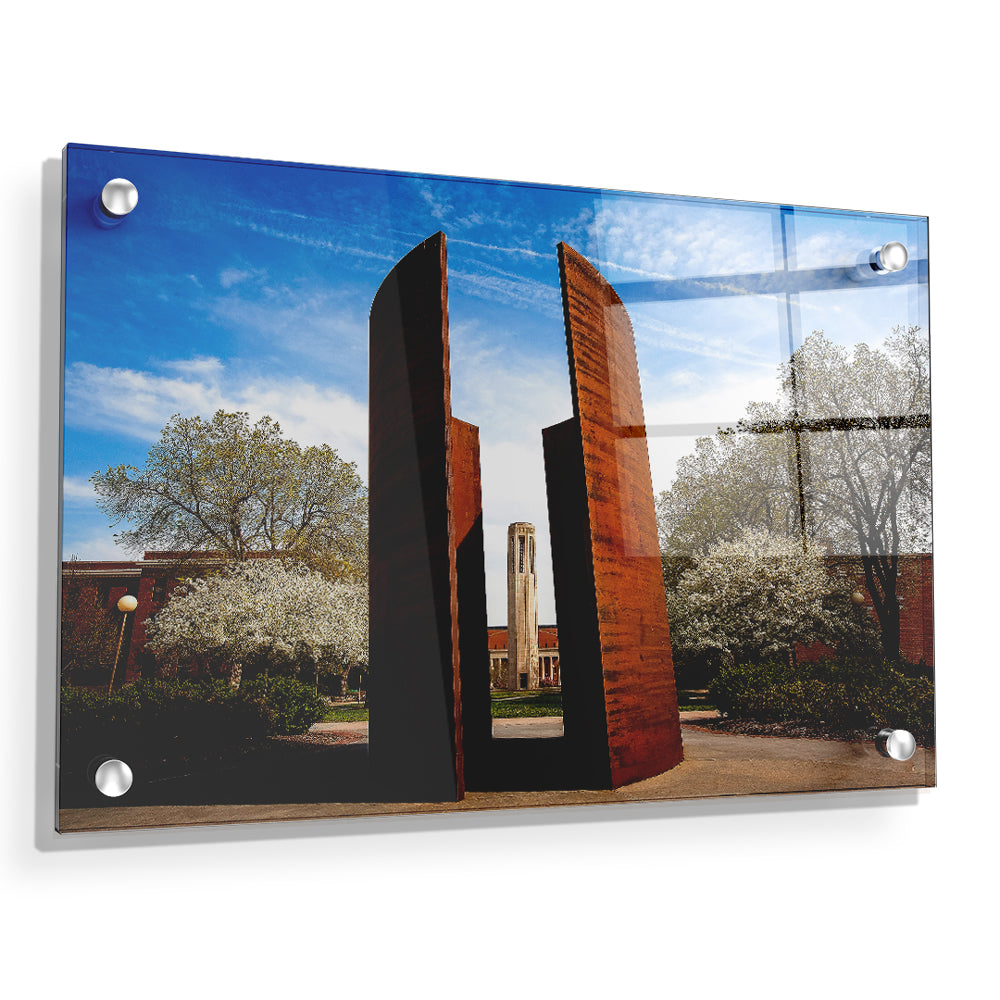 Nebraska - Greenpoint of View - College Wall Art #Canvas
