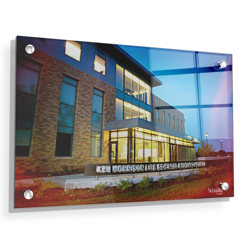 Nebraska - Ken Morrison Life Science Research Center - College Wall Art #Canvas