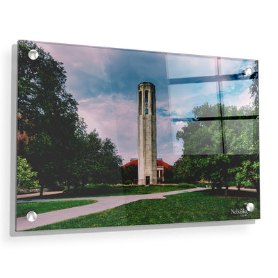 Nebraska - Mueller Tower - College Wall Art #Acrylic