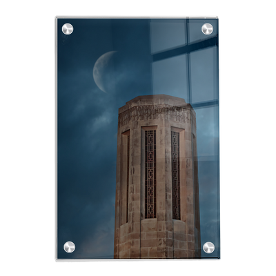 Nebraska Cornhuskers - Mueller Tower - College Wall Art #Acrylic