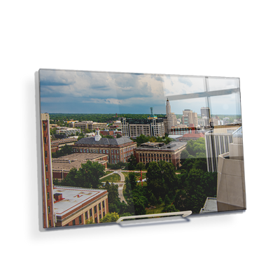 Nebraska Cornhuskers - Campus Aerial - College Wall Art #Acrylic Mini