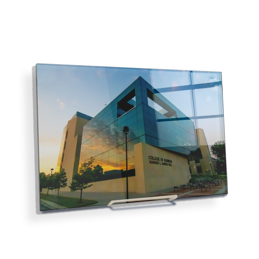 Nebraska Cornhuskers - College of Business Sunrise - College Wall Art #Canvas