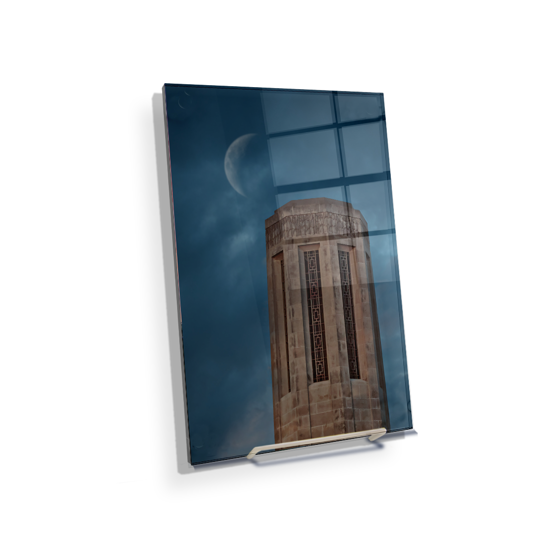 Nebraska Cornhuskers - Mueller Tower - College Wall Art #Canvas