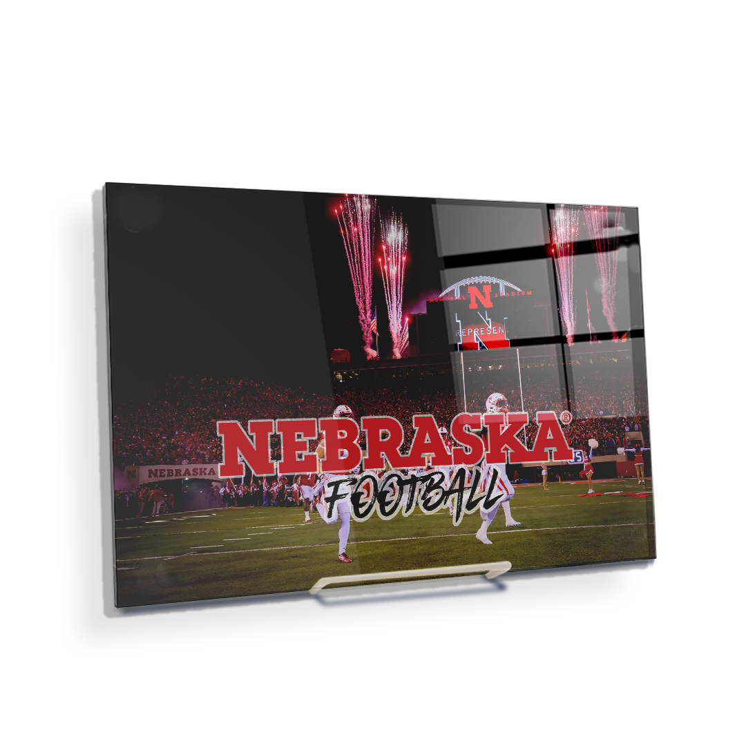 Nebraska Cornhuskers - Nebraska Football - College Wall Art #Canvas