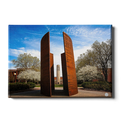 Nebraska - Greenpoint of View - College Wall Art #Canvas