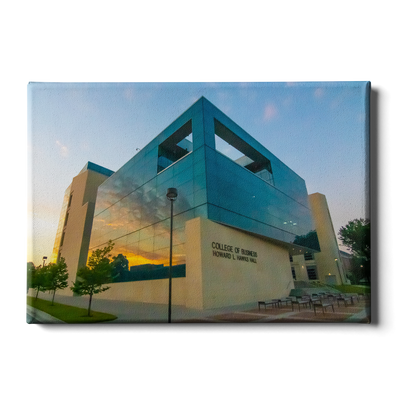 Nebraska Cornhuskers - College of Business Sunrise - College Wall Art #Canvas