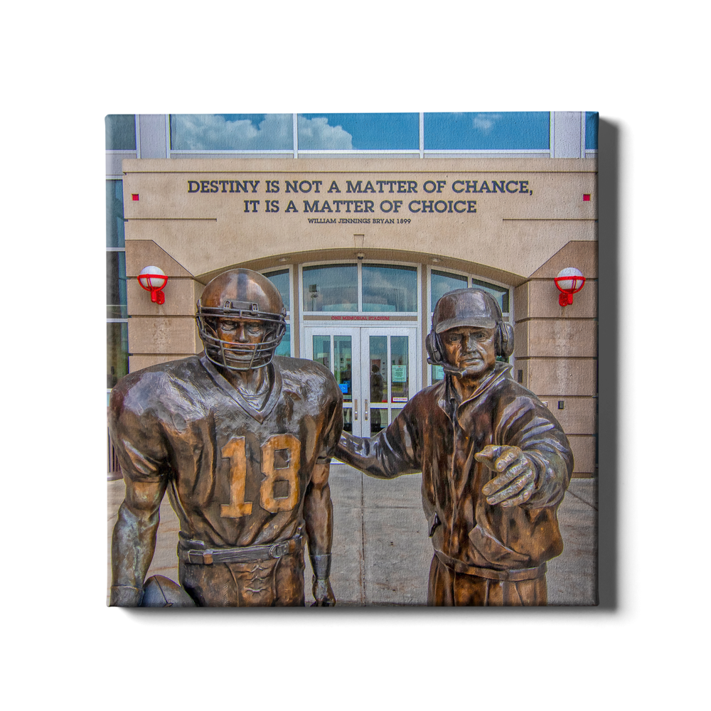 Nebraska Cornhuskers - Destiny - College Wall Art #Canvas