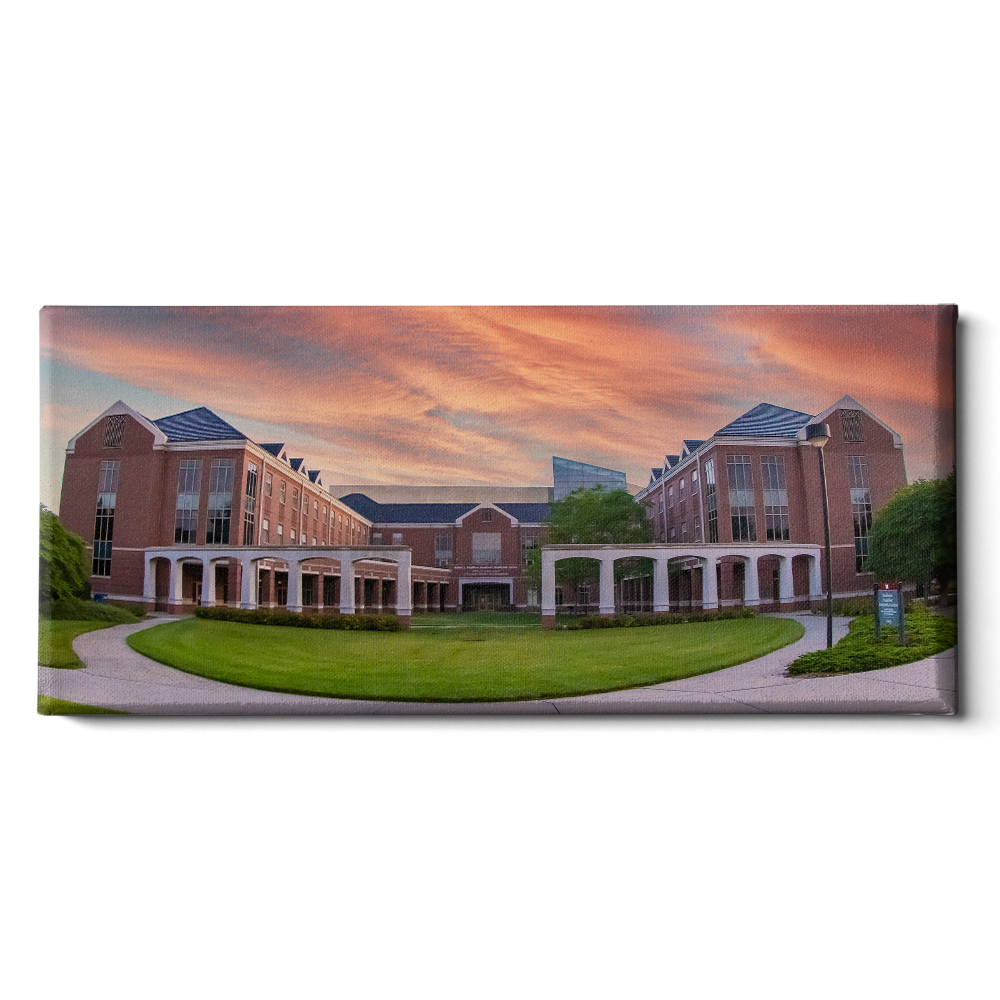 Nebraska Cornhuskers - Kaufman Education Residential Center Panoramic - College Wall Art #Canvas
