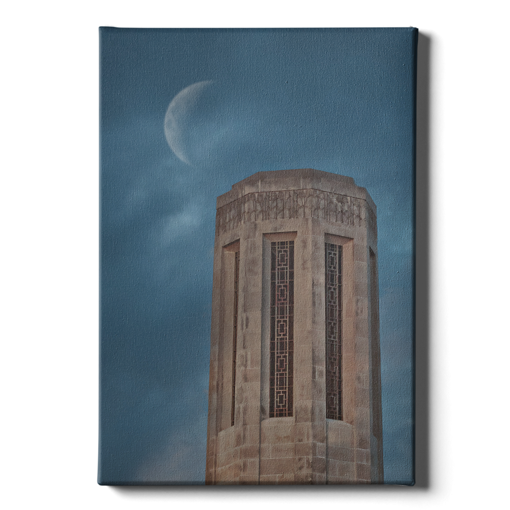 Nebraska Cornhuskers - Mueller Tower - College Wall Art #Canvas