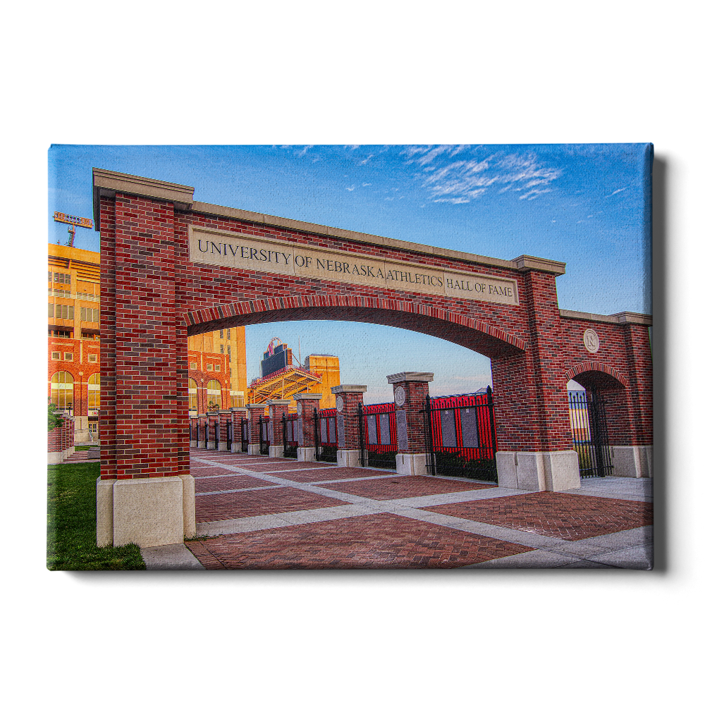 Nebraska Cornhuskers - Nebraska Athletics Hall of Fame HDR - College Wall Art #Canvas