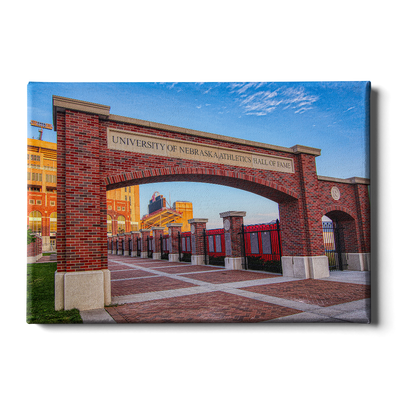 Nebraska Cornhuskers - Nebraska Athletics Hall of Fame HDR - College Wall Art #Canvas