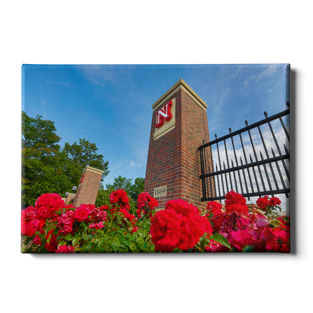 Nebraska Cornhuskers - Nebraska Gateway - College Wall Art #Canvas