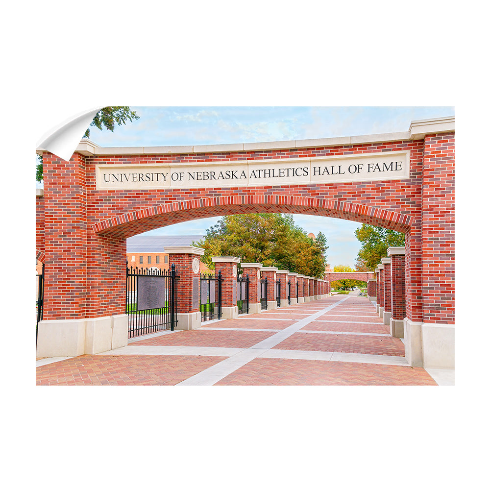 Nebraska - Nebraska Athletic Hall of Fame - College Wall Art #Canvas