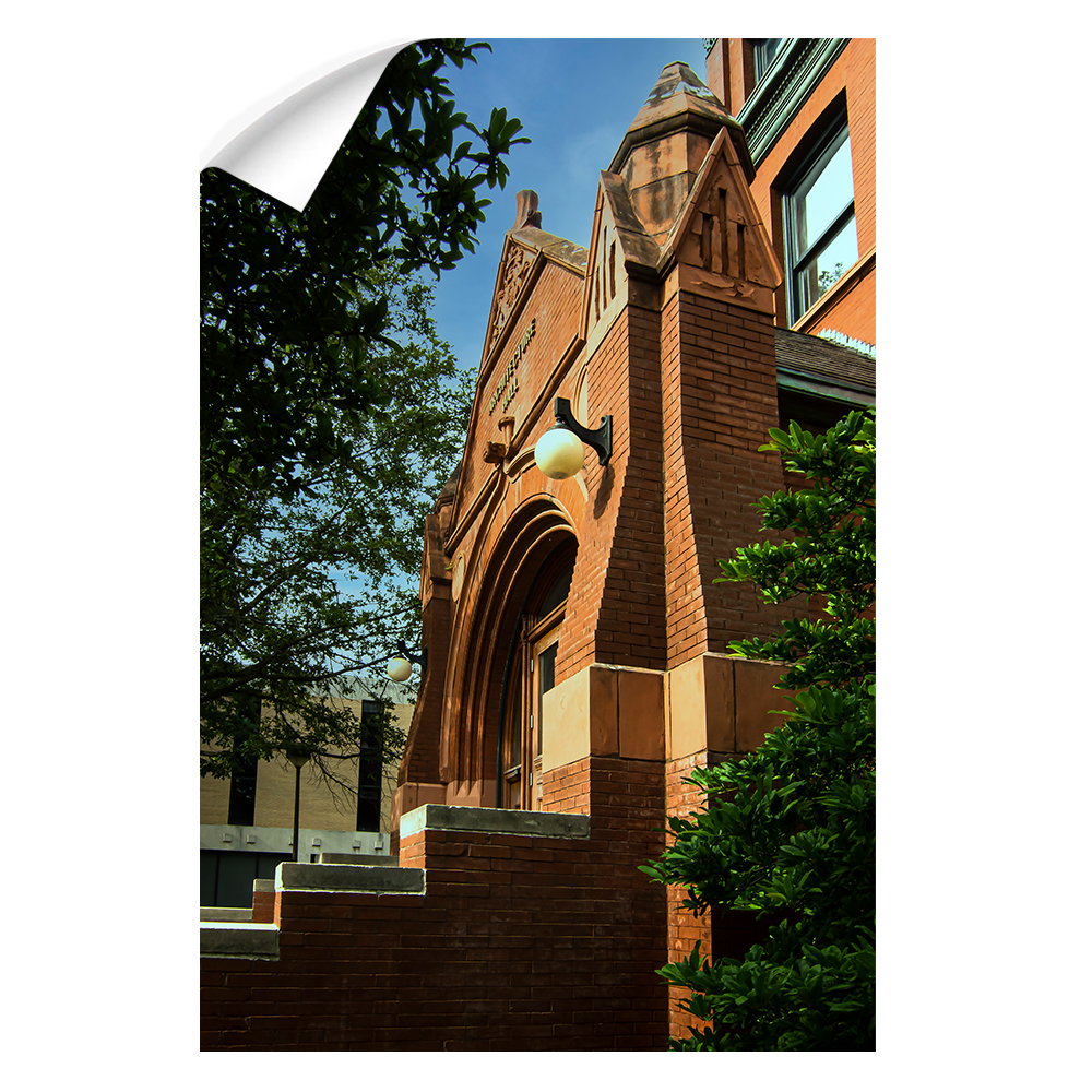 Nebraska Cornhuskers - Architecture Hall - College Wall Art #Canvas
