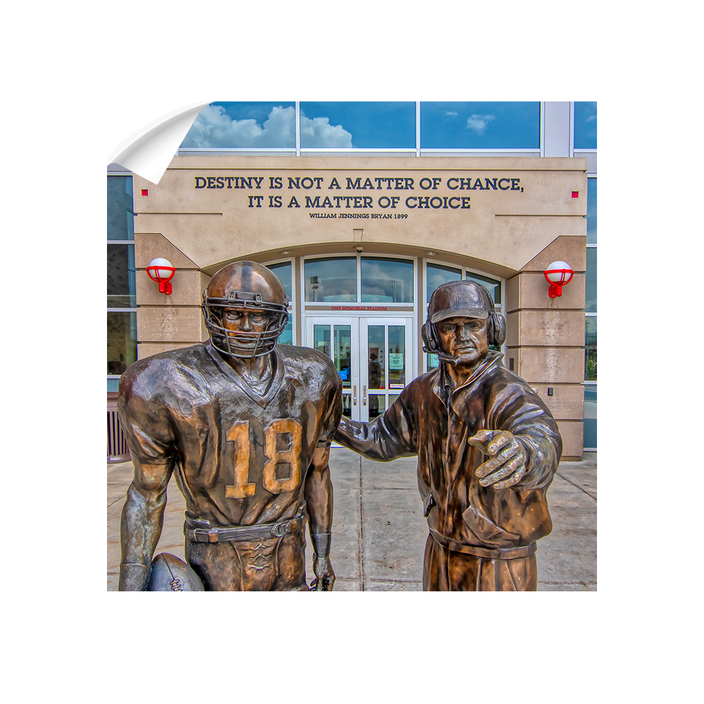 Nebraska Cornhuskers - Destiny - College Wall Art #Canvas