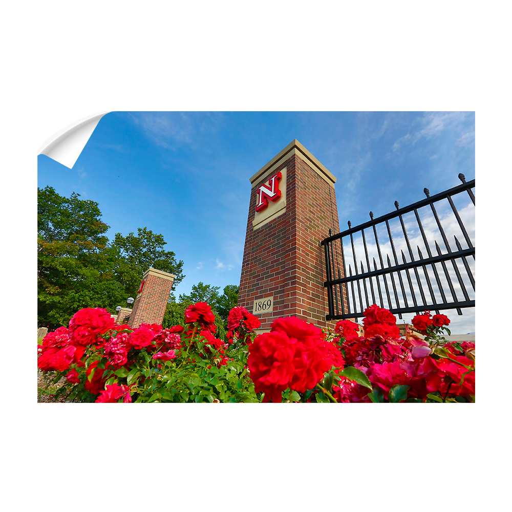 Nebraska Cornhuskers - Nebraska Gateway - College Wall Art #Canvas