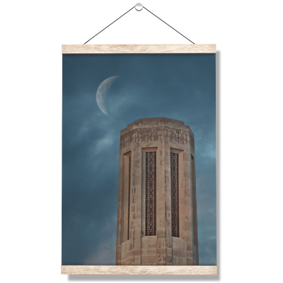 Nebraska Cornhuskers - Mueller Tower - College Wall Art #Hanging Canvas