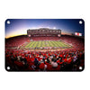 Nebraska - Birds Eye View of Memorial - College Wall Art #Metal