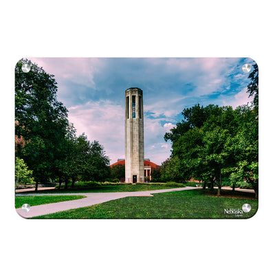 Nebraska - Mueller Tower - College Wall Art #Metal