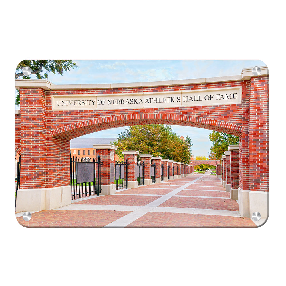Nebraska - Nebraska Athletic Hall of Fame - College Wall Art #Canvas