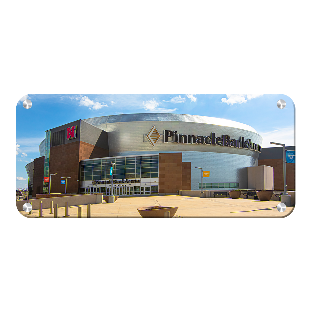 Nebraska Cornhuskers - Pinnacle Bank Arena Panoramic - College Wall Art #Canvas
