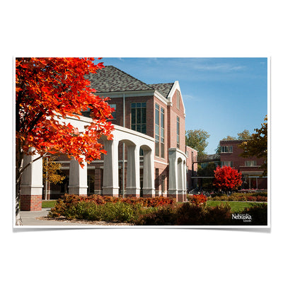 Nebraska - Nebraska Autumn - College Wall Art #Poster