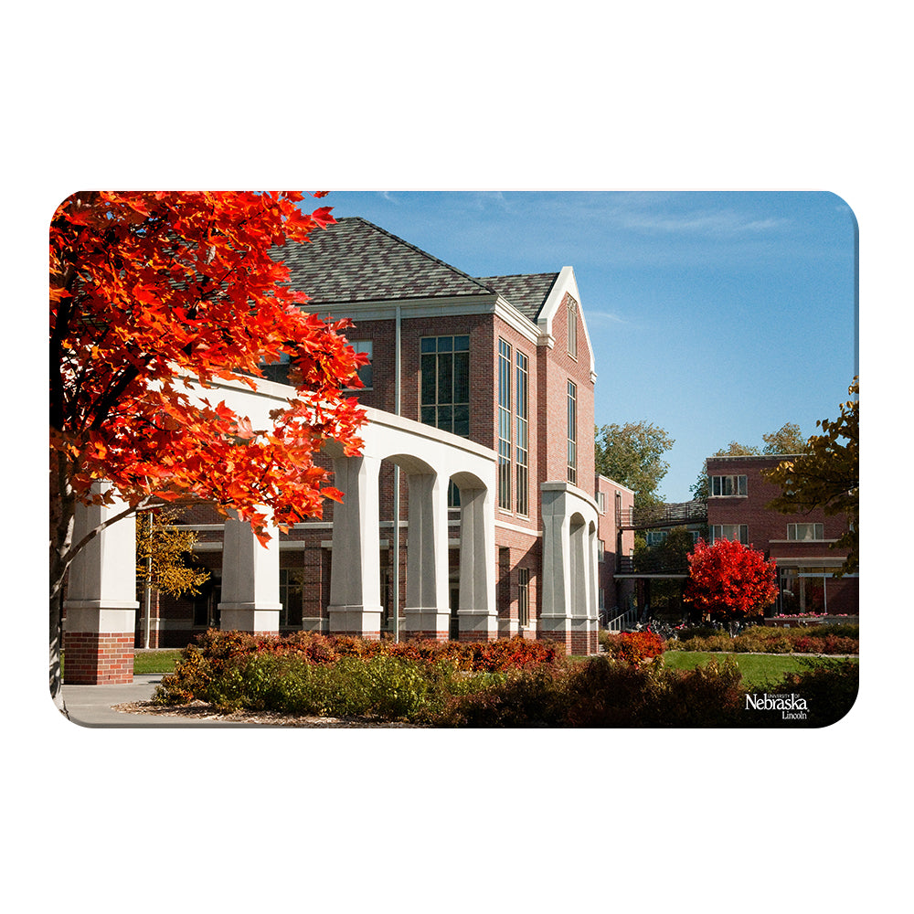 Nebraska - Nebraska Autumn - College Wall Art #Canvas