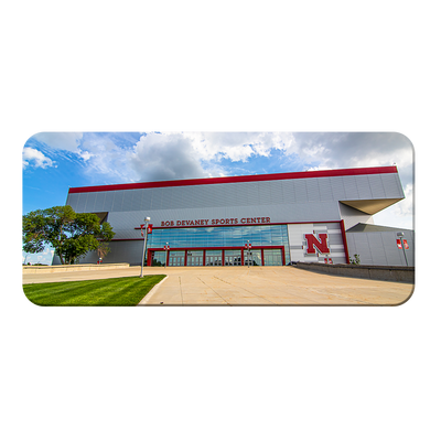 Nebraska Cornhuskers - Devaney Sports Center Pano - College Wall Art #PVC
