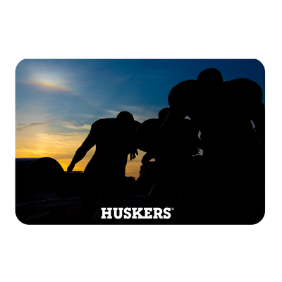 Nebraska Cornhuskers - Huskers Legacy Sunrise - College Wall Art #PVC