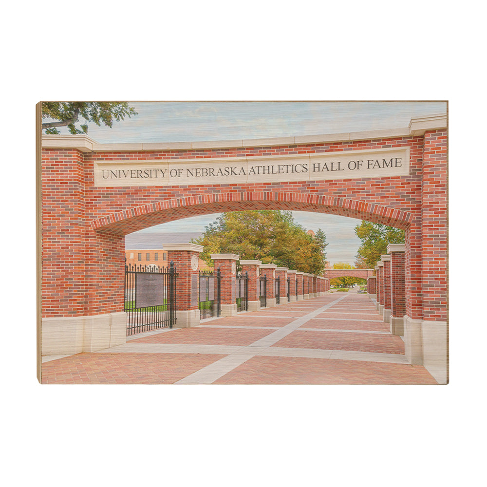 Nebraska - Nebraska Athletic Hall of Fame - College Wall Art #Canvas