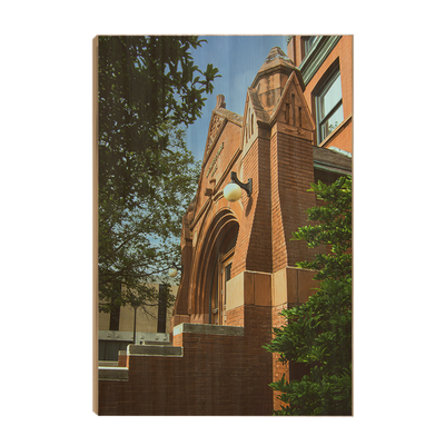 Nebraska Cornhuskers - Architecture Hall - College Wall Art #Wood