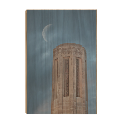 Nebraska Cornhuskers - Mueller Tower - College Wall Art #Wood