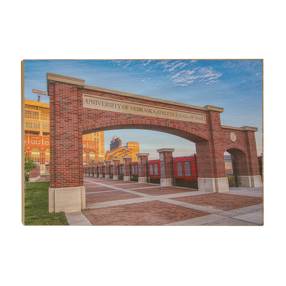 Nebraska Cornhuskers - Nebraska Athletics Hall of Fame HDR - College Wall Art #Canvas