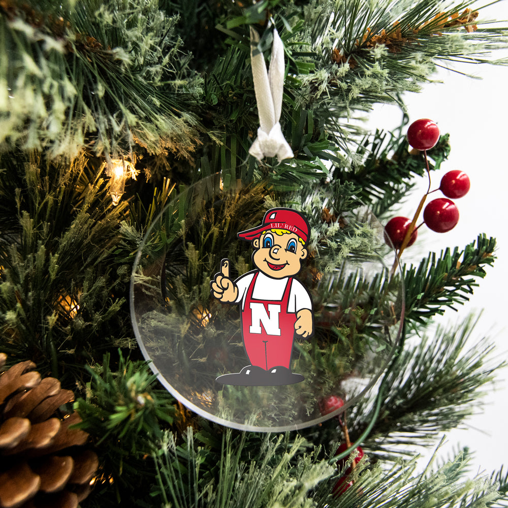 Nebraska Cornhuskers - Lil' Red Bag Tag & Ornament