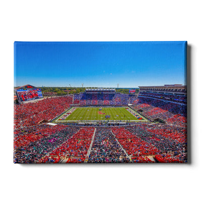 Ole Miss Rebels - Ole Miss Stripe Out - College Wall Art #Canvas