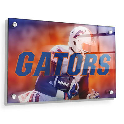 Florida Gators - Throw Back Run - College Wall Art #Acrylic