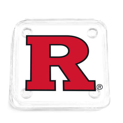 Rutgers Scarlet Knights - R Logo Drink Coaster