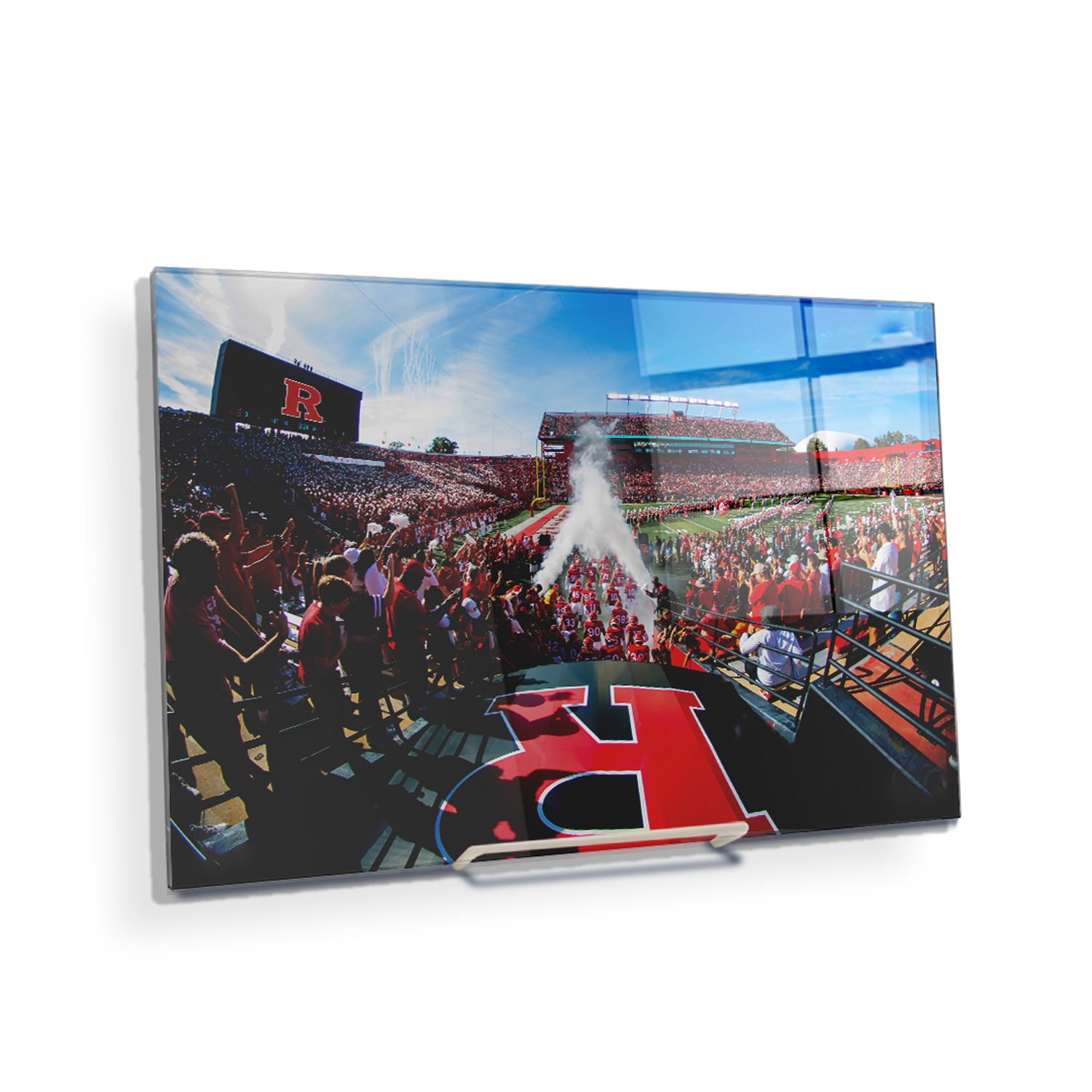 Rutgers Scarlet Knights - Enter Rutgers - College Wall Art #Canvas