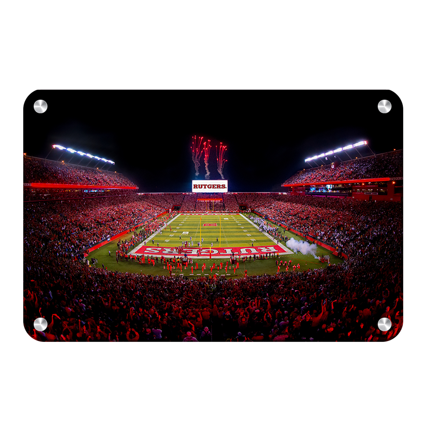 Rutgers Scarlet Knights - SHI Stadium Score! - College Wall Art #Canvas