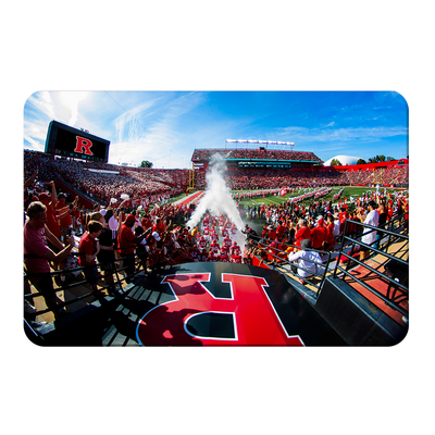 Rutgers Scarlet Knights - Enter Rutgers - College Wall Art #PVC